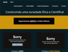 Tablet Screenshot of gilsonvolpato.com.br
